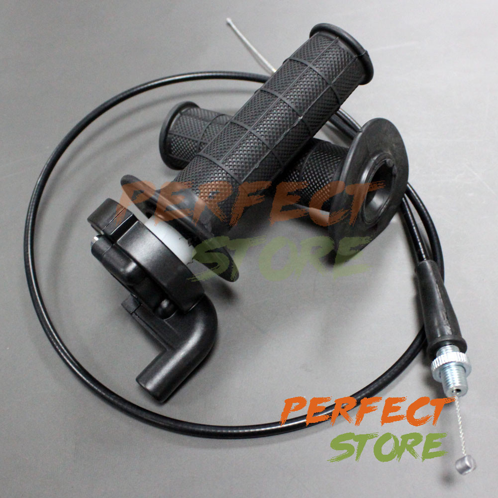 Handle Grips Throttle Cable For Taotao Apollo SSR CRF50 XR50 125cc Dirt Pit Bike