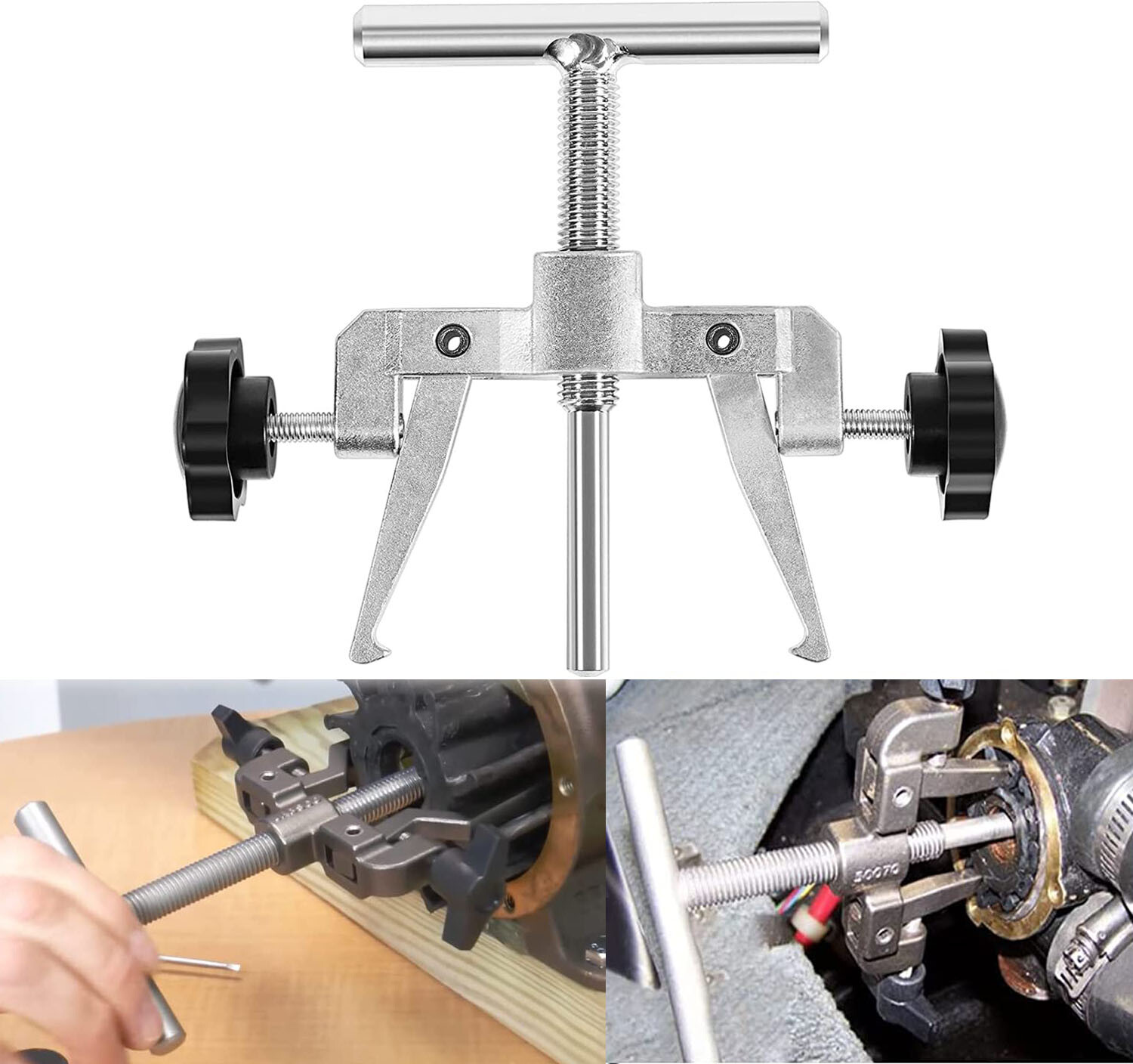 660040-1 Stainless Impeller Puller Removal Tool For impellers 2-1/4" to 2-9/16"
