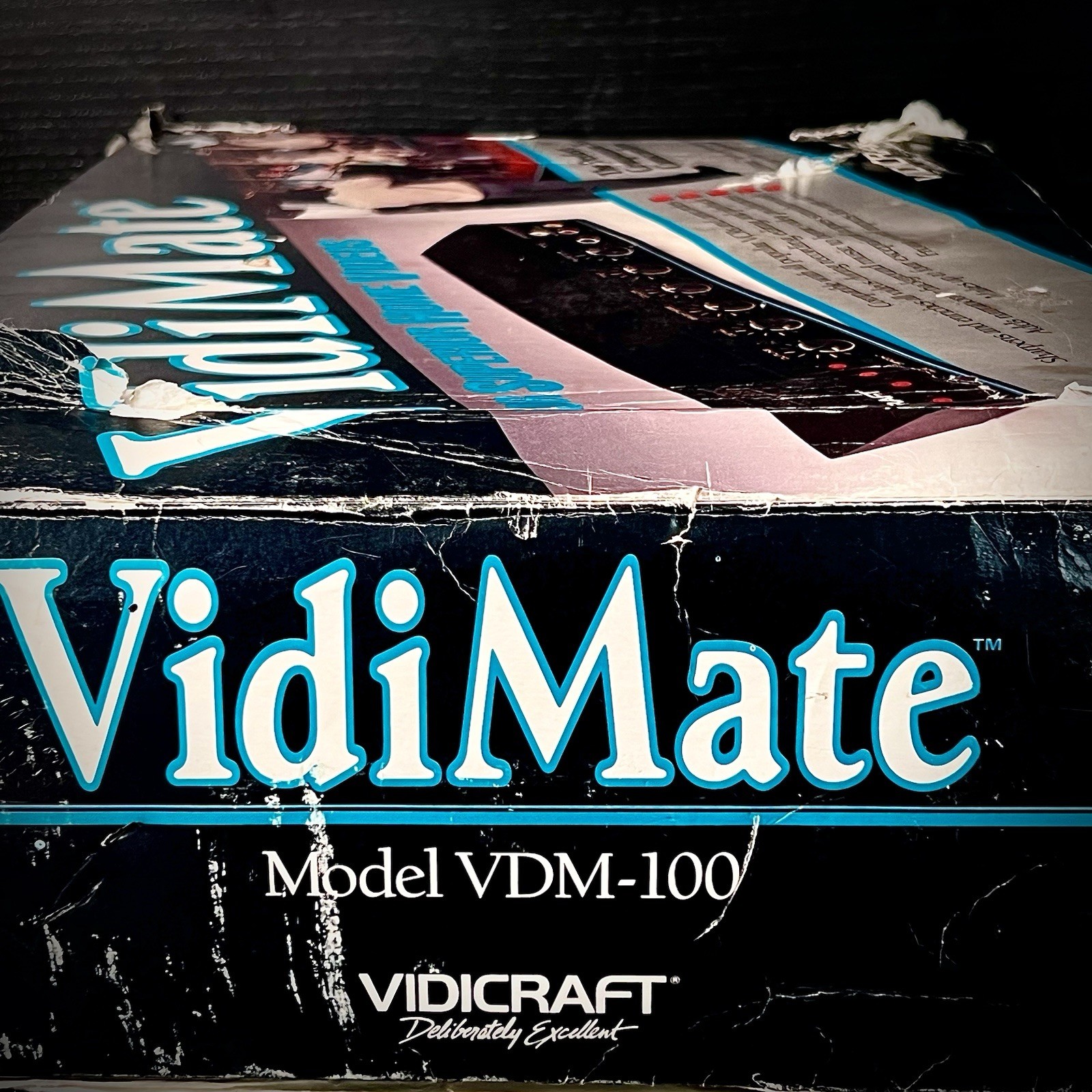 VIDICRAFT VidiMate Digital Stabilizer Opticon Processing July 1988 VDM-100
