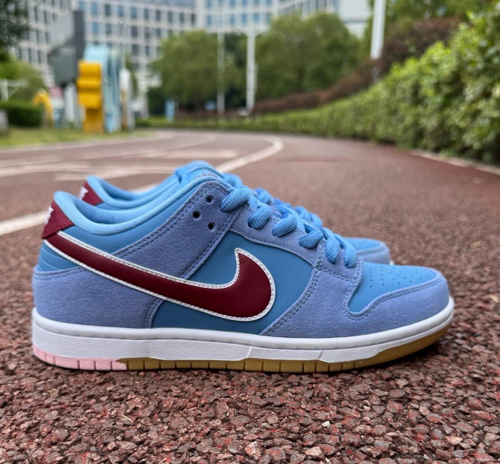 Nike Dunk Low Premium SB 'Philadelphia Phillies' Men's Sneakers Retro Shoes