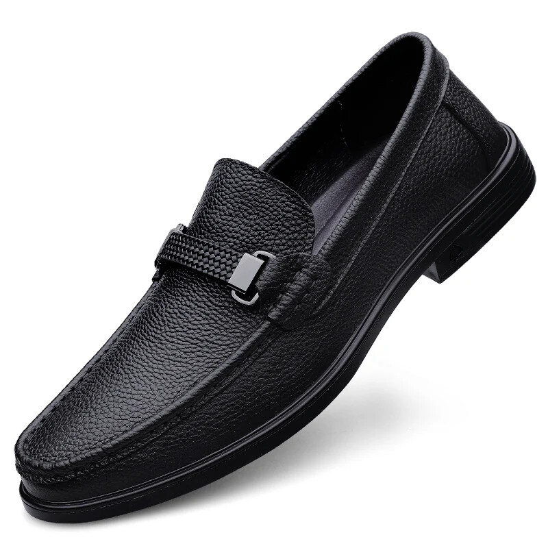 Men Office Walking Shoes Comfort Dress Slip on Non-Slip Lightweight Casual Flats