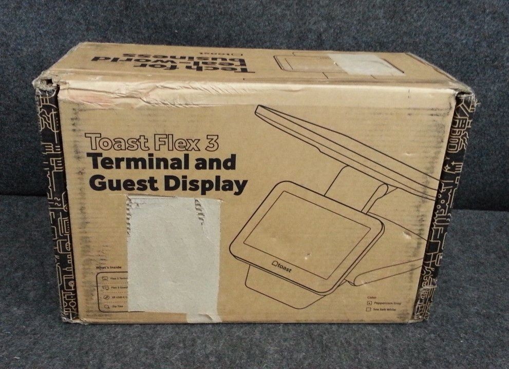 TOAST TT300 Flex 3 POS Terminal & Guest Display 15" *