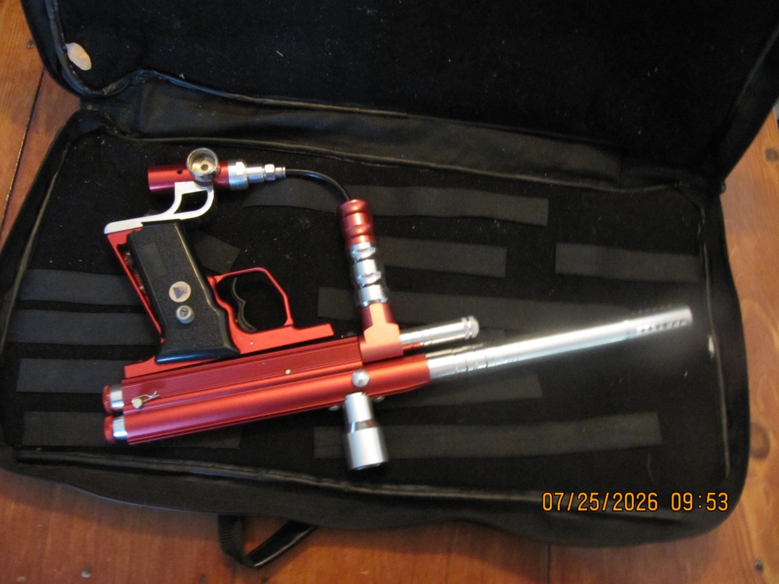 Black Dragon Paintball Marker "PARTS ONLY" with Case