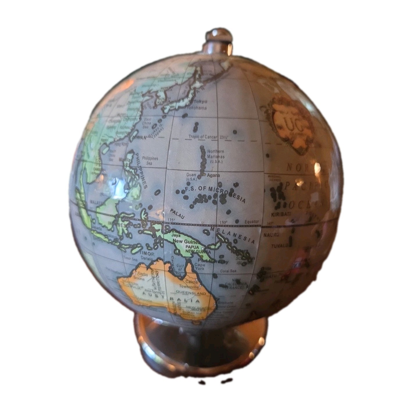 Desk globe Good for Office or Home. NWT