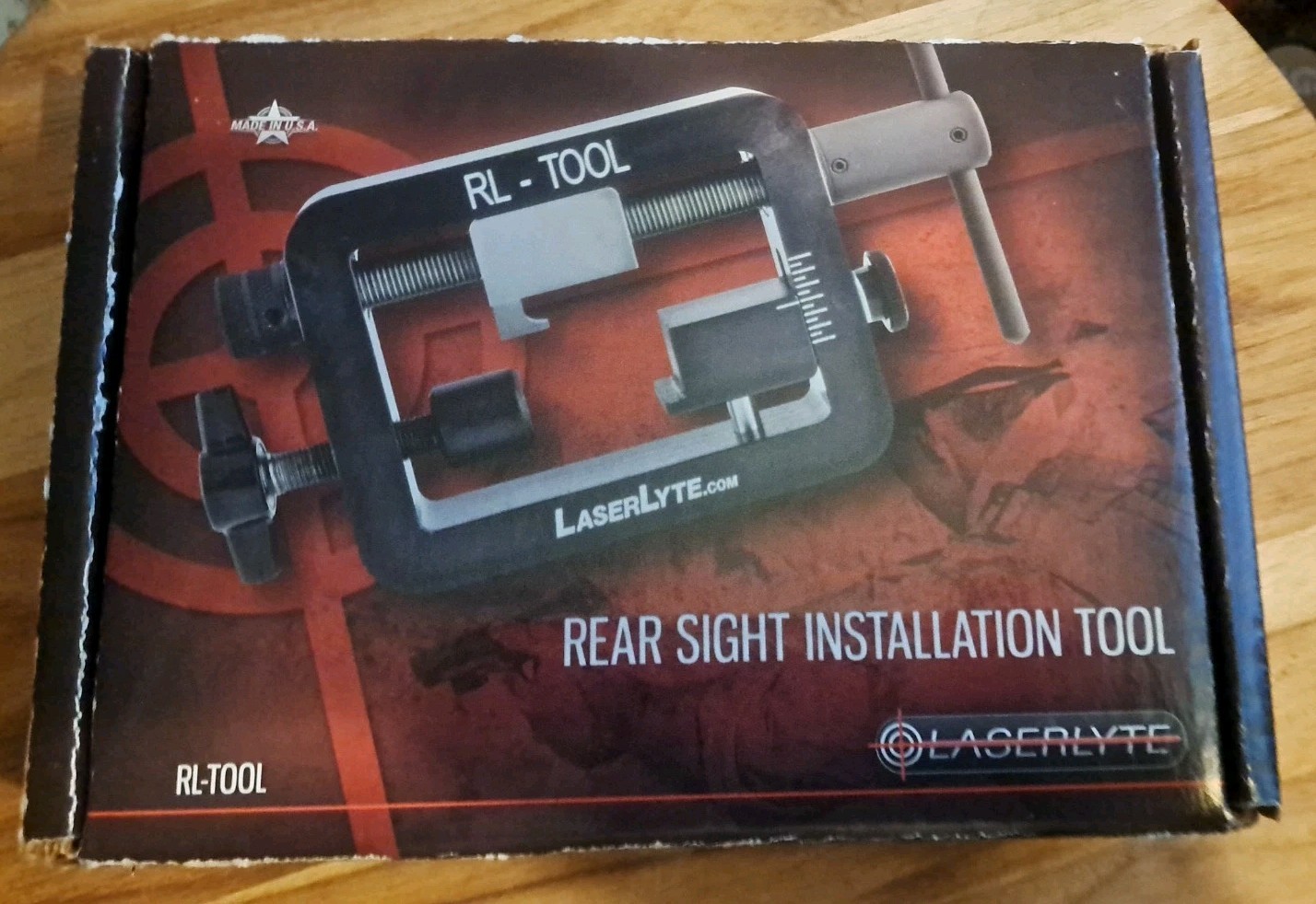Laserlyte RL-Tool Rear Sight Installation Tool Firearms Repair
