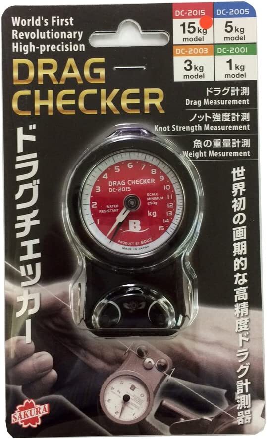 Sakurai fishing gear BOUZ Drag checker 15kg DC2015