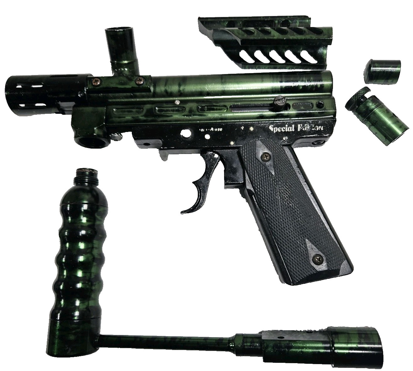 PARTS OR REPAIR Old School Spyder Special Edition SE Paintball Gun No Barrel 05