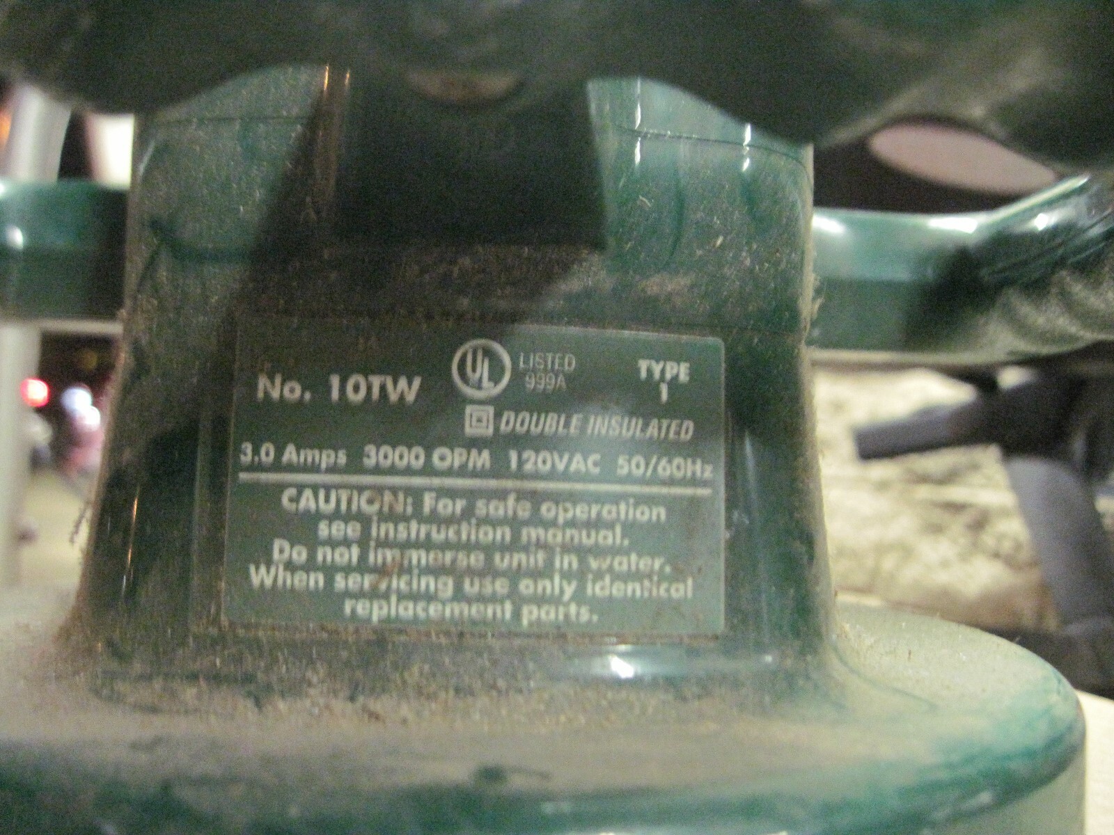 TURTLE WAXER 10" RANDOM ORBIT CAR WAXER MADE IN USA