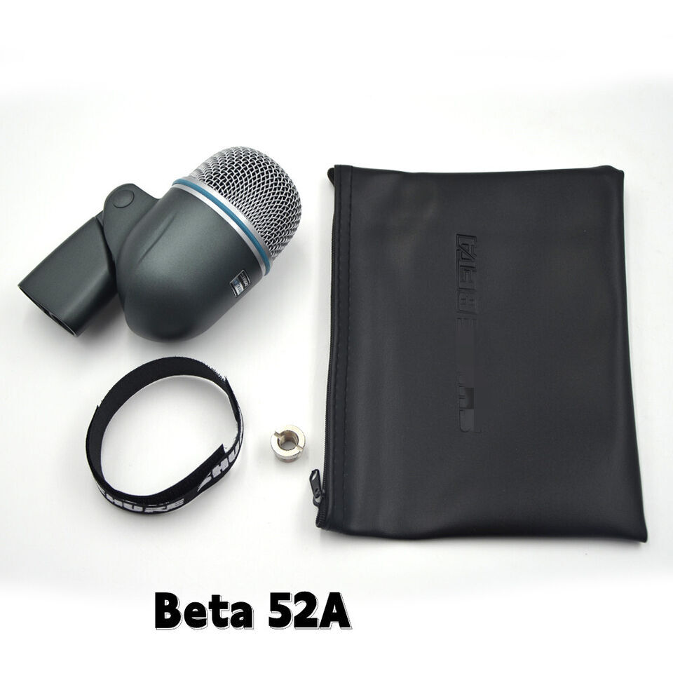 For Shure Microphone Beta 52A Supercardioid Dynamic Fits for Kick Drum