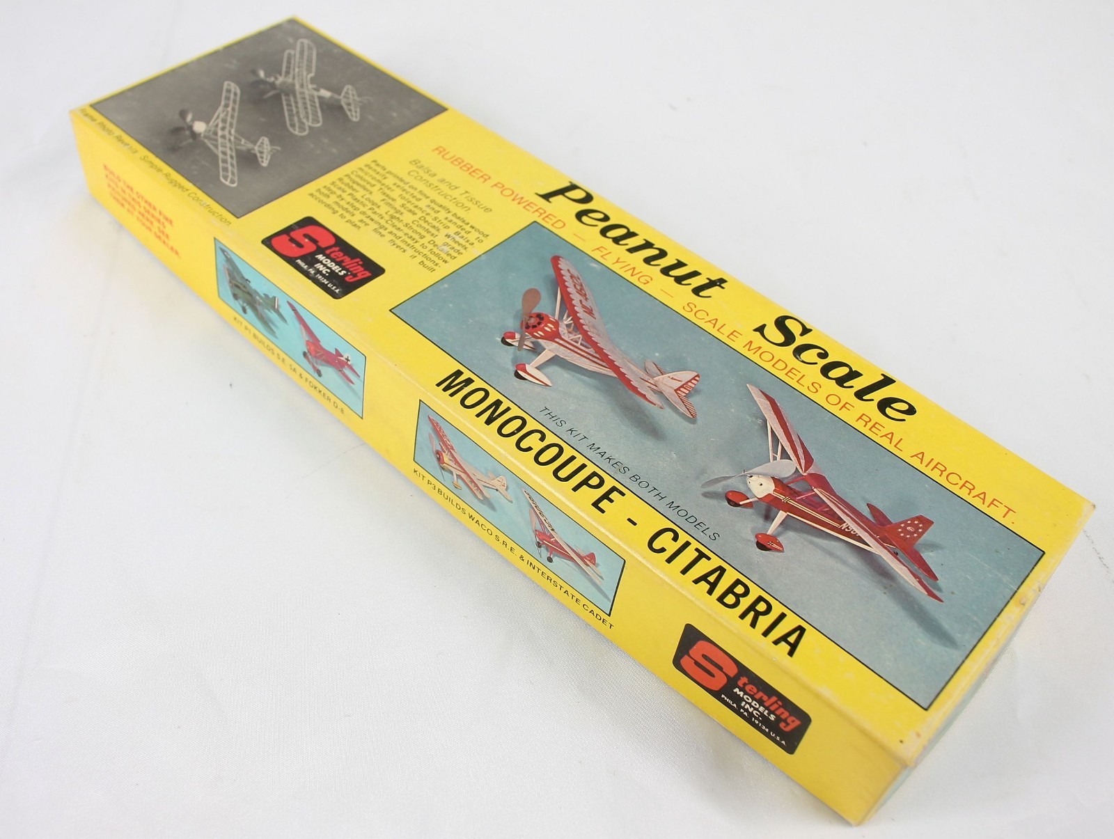 Sterling Models P-2 ~ Double Peanut Scale Kit – Monocoupe/Citabria