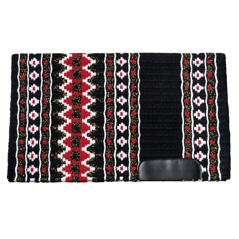 Show Stoppin’ Horse Saddle Pad Blanket 41" x 34” Wool Show Blanket