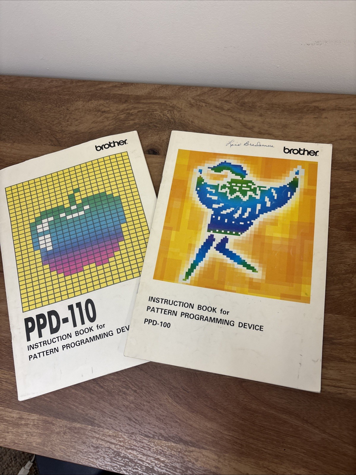 Brother PPD-110 pattern programming device Sewing Embroidery Read Please