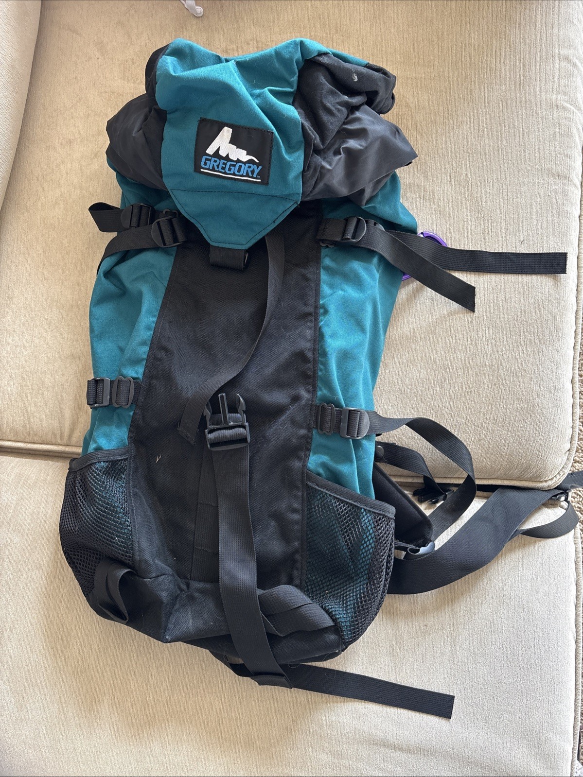 Vintage Gregory internal frame hiking backpack USA Made