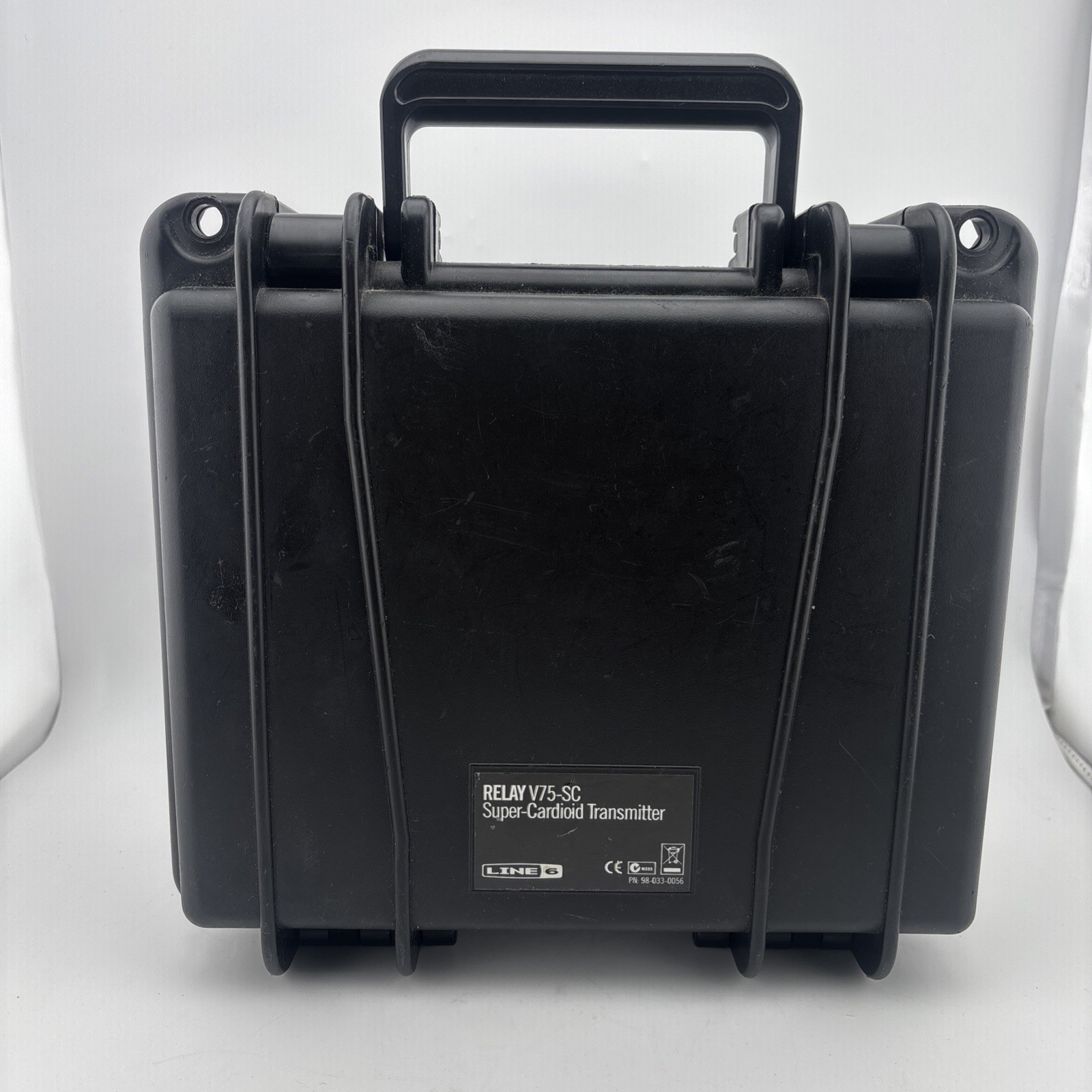 Genuine Line 6 Relay V75-SC XD-V75 Hard Carry Case Black 11” Microphone