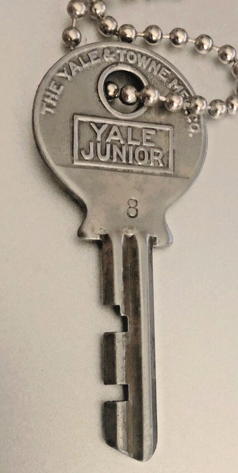 Vintage YALE JUNIOR KEY #8