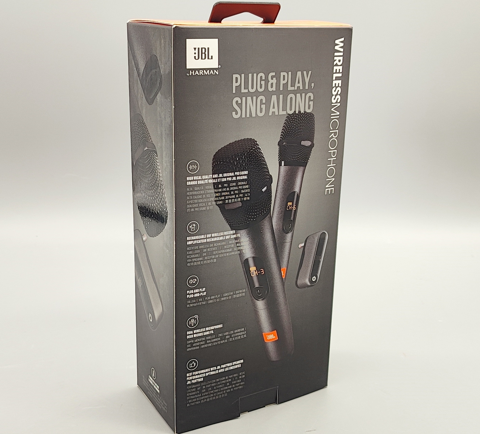 JBLWIRELESSMICAM 2 Wireless Dynamic Microphones with Receiver New CA stock