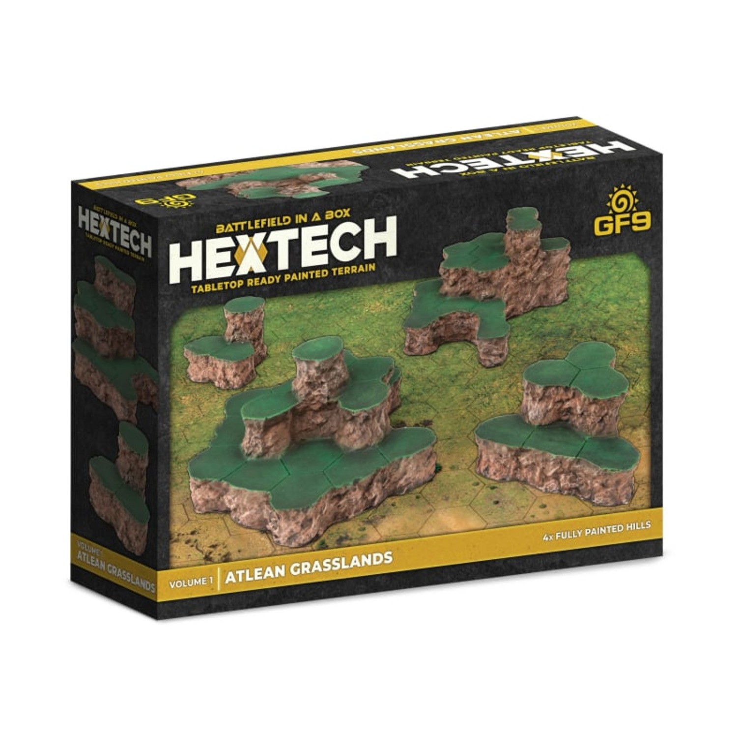 GF9 Mini Terrain 6mm Atlean Grasslands - Volume 1 SW (New)