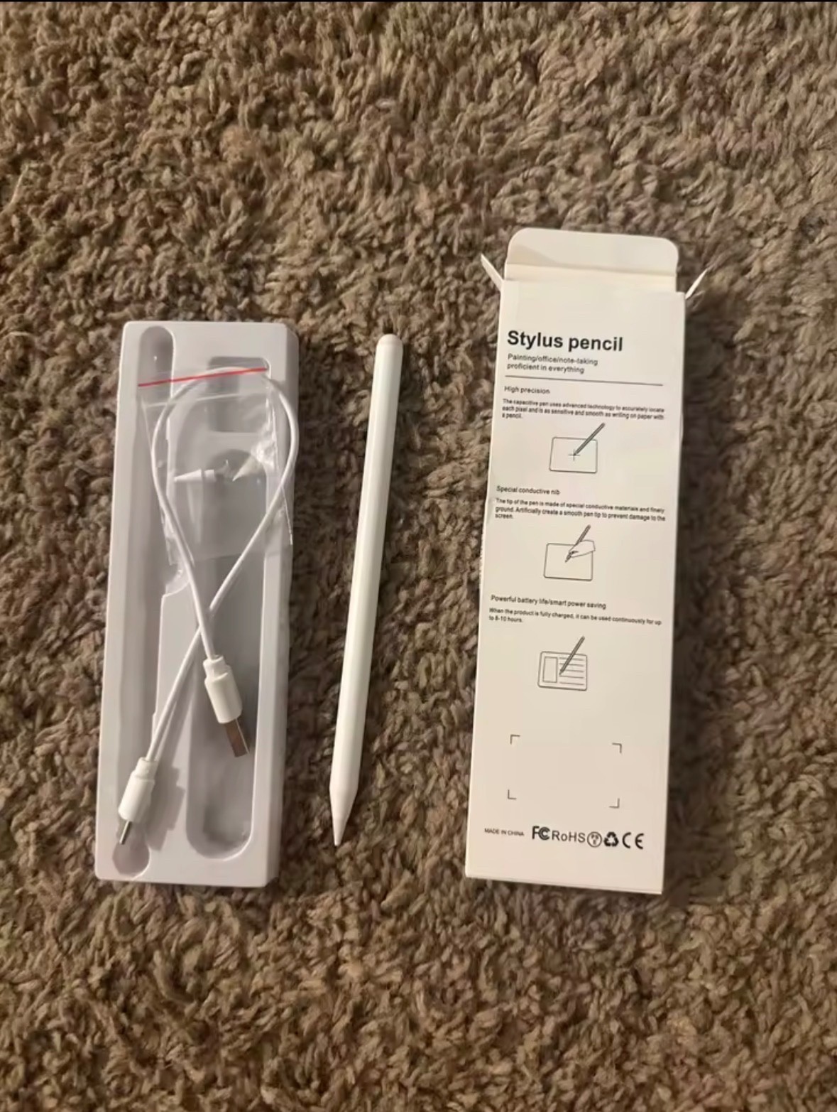 Apple Pencil Stylus For iPad A16 Air 11 5 4 Pro 11th 13 12.9 M5 M4 M3 M2 Pens 10