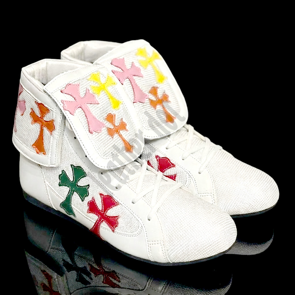 Chrome Heart Boxing Shoes Customized Shoes (Replica )(FULLY CUSTOMIZED)