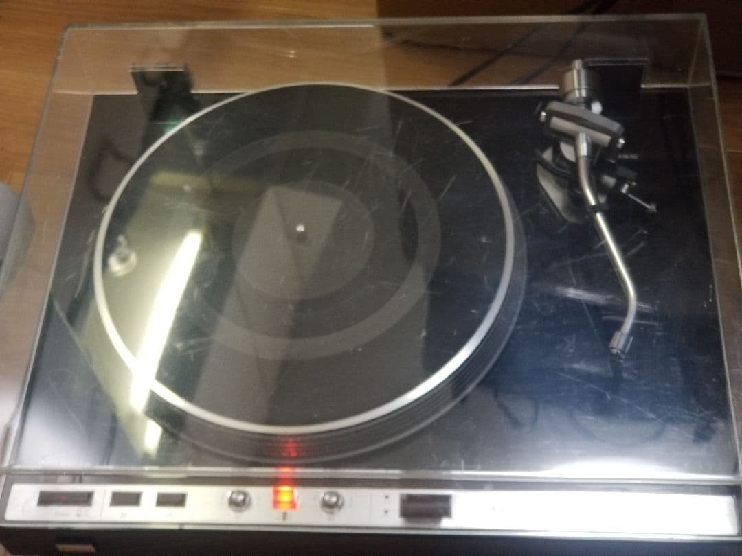 Sansui SR-636 Direct Drive Record Player Player Turntable Working