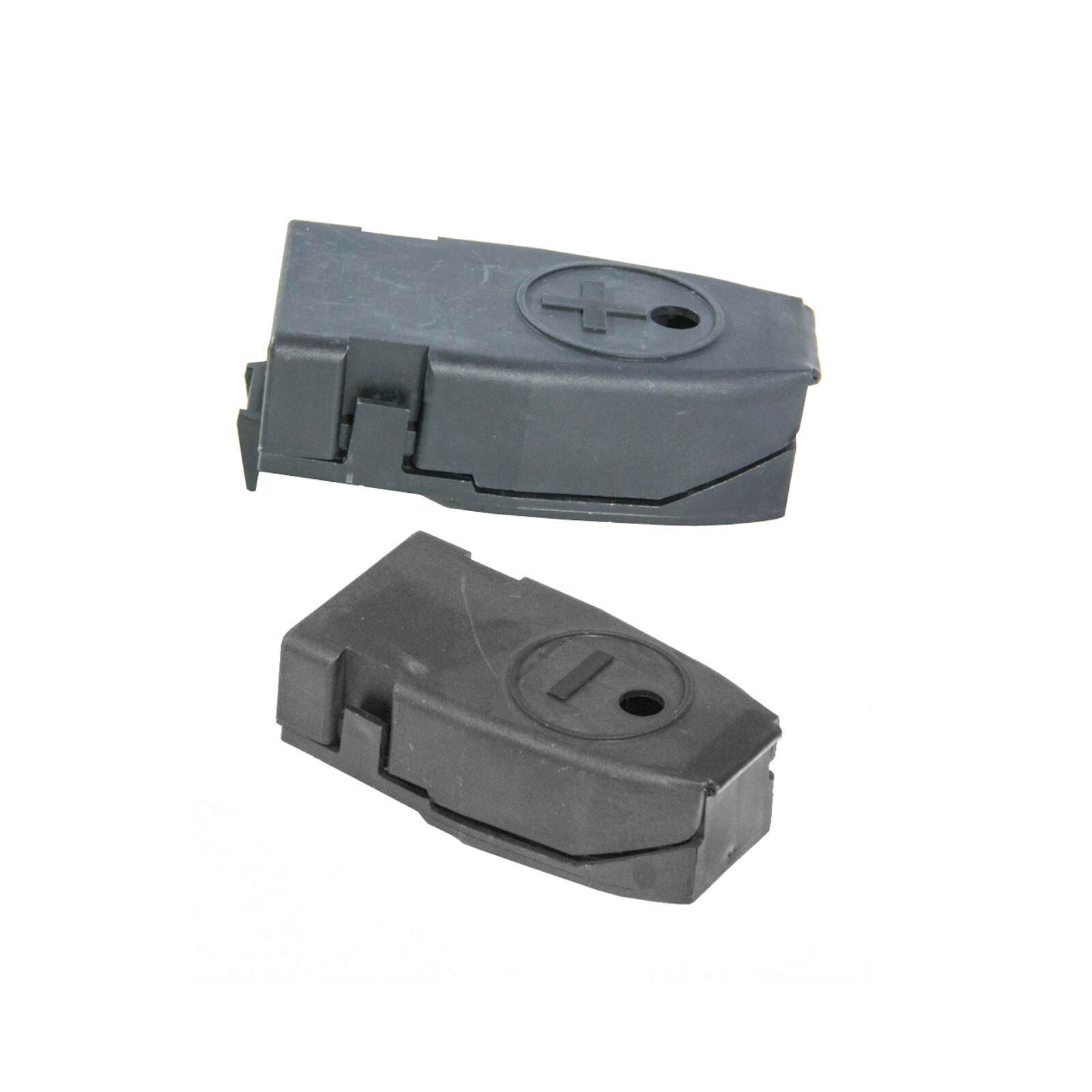 NEW OEM Ford Mustang F150 +/- Battery Terminal Cover Caps Positive Negative Door