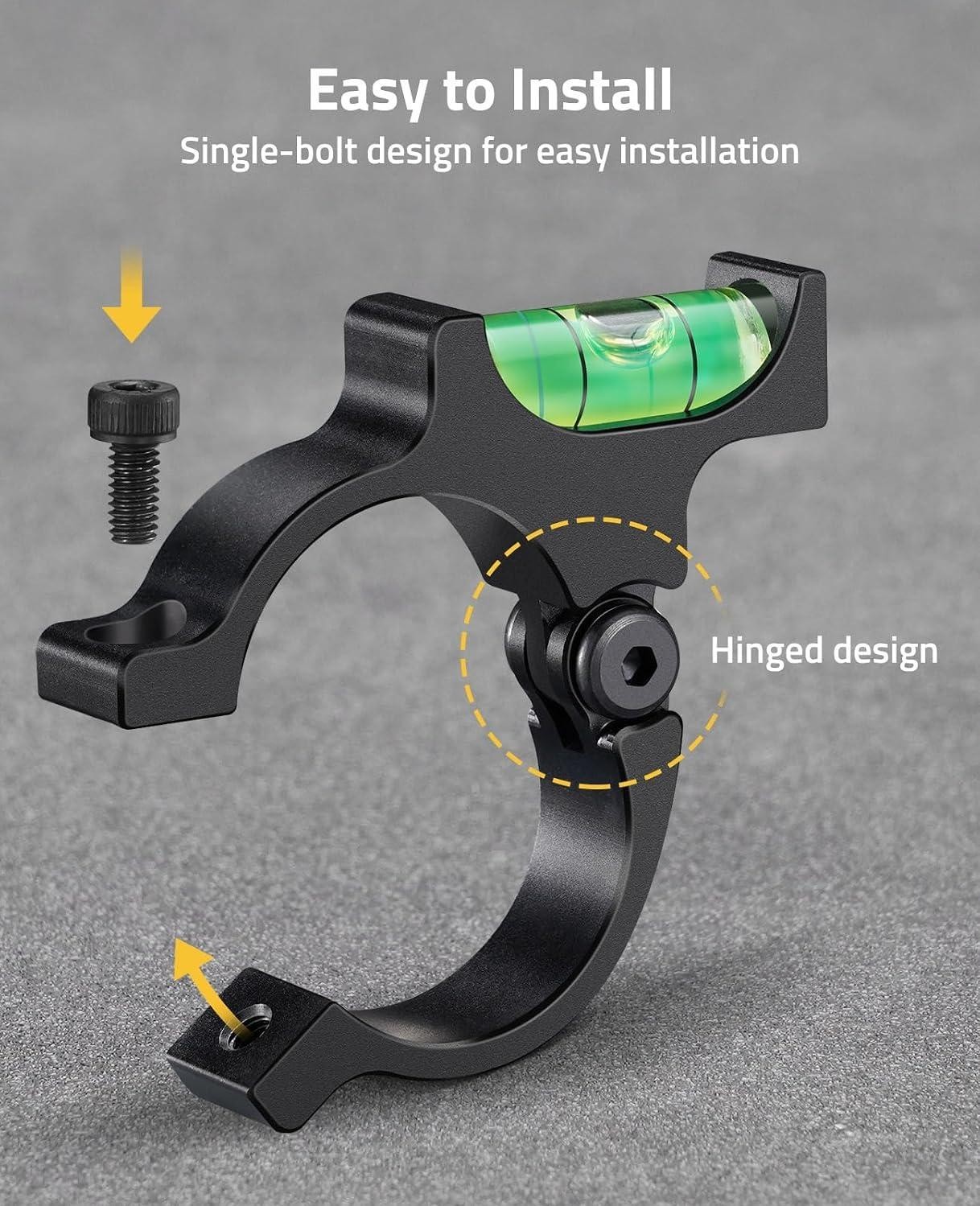 30mm Scope Level Anti-cant, 2 Magnetic Bubble Level for Precise | Scope Leveling