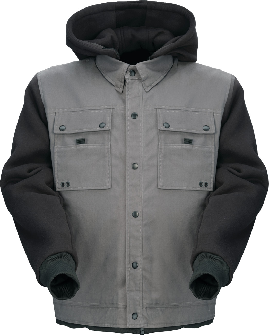 Z1R Jayrod Jacket 3XL Gray/Black with Heavyweight Canvas and Cotton Fleece