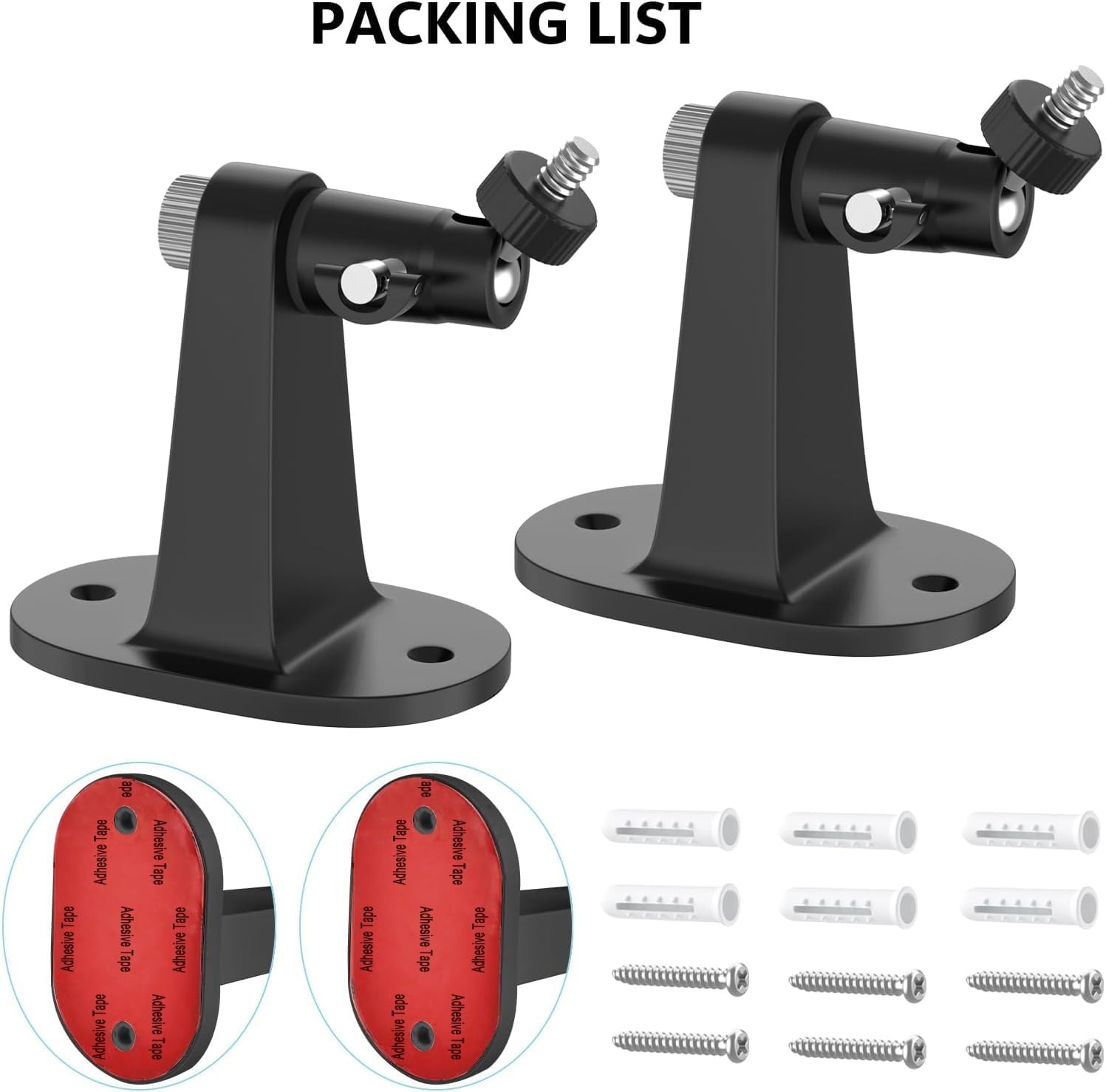 2Pack Ring Camera Wall Mount for Ring Stick up Cam & Ring Outdoor Cam Plus, 360