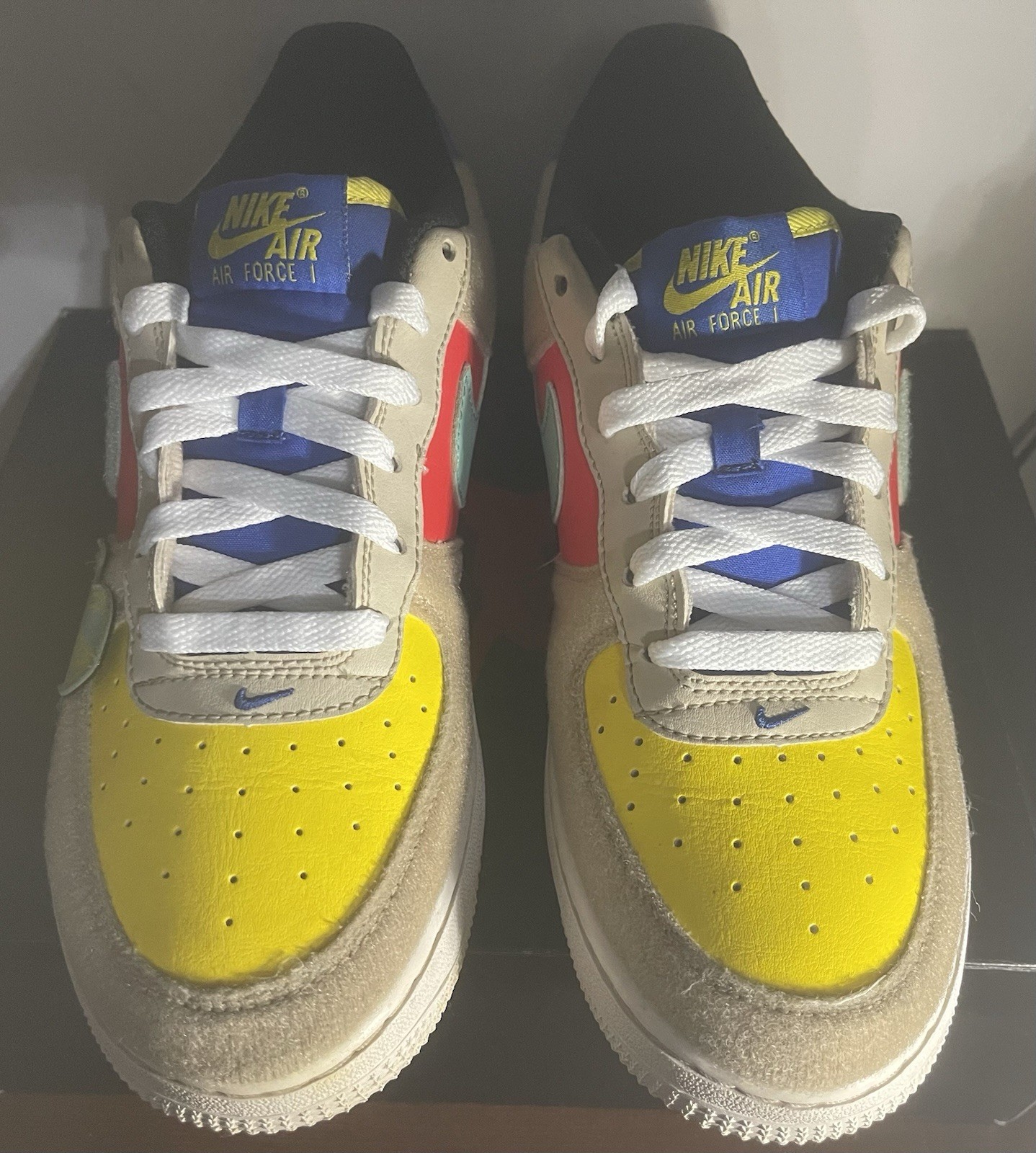 Nike Air Force 1 Low Multi-Color Lace Up Men's Sneakers