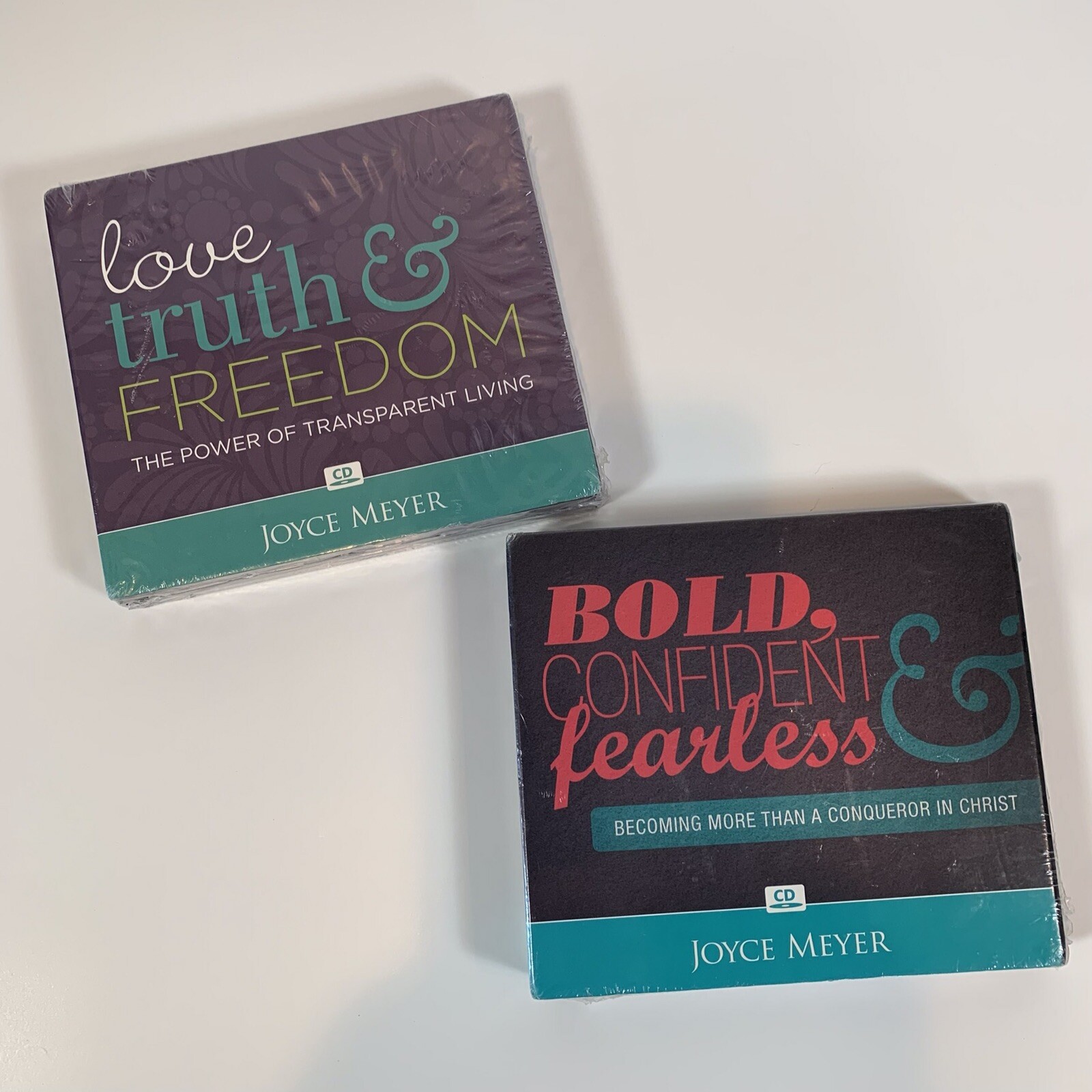 Joyce Meyer Ministries CD Sets. (Two) 4 CD Sets. NEW SEALED