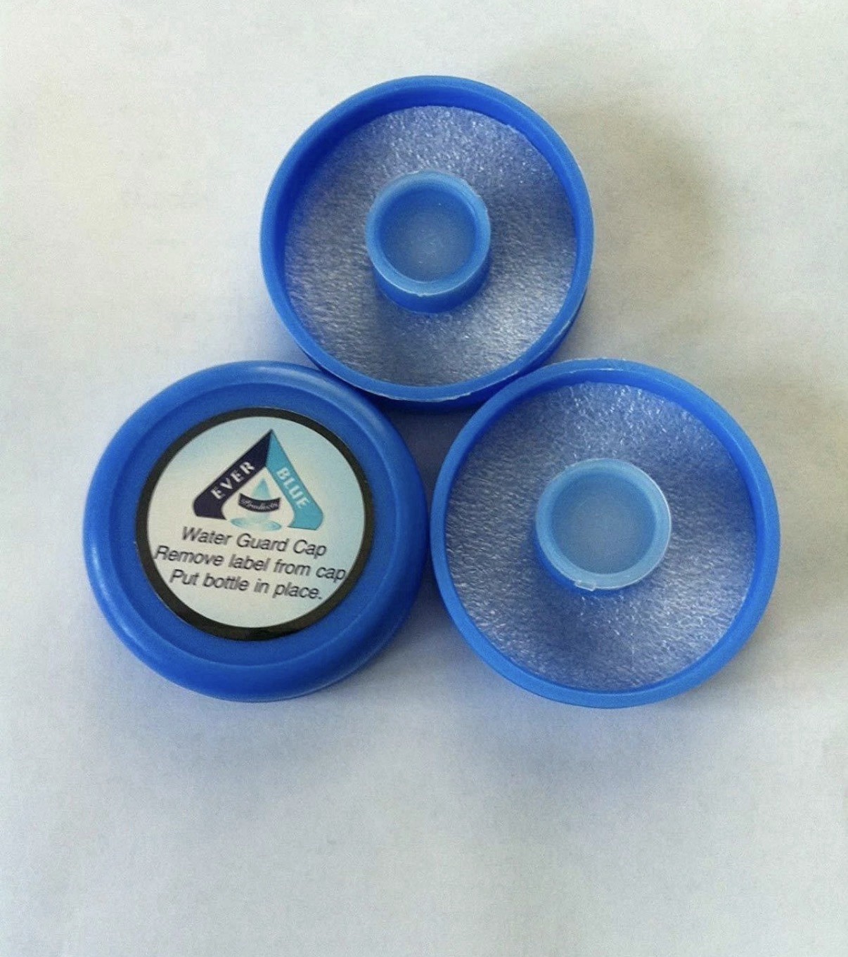 (LOT OF 6) Water Bottle 55mm Crown Top Push Cap Anti Splash Non Spill Canteen