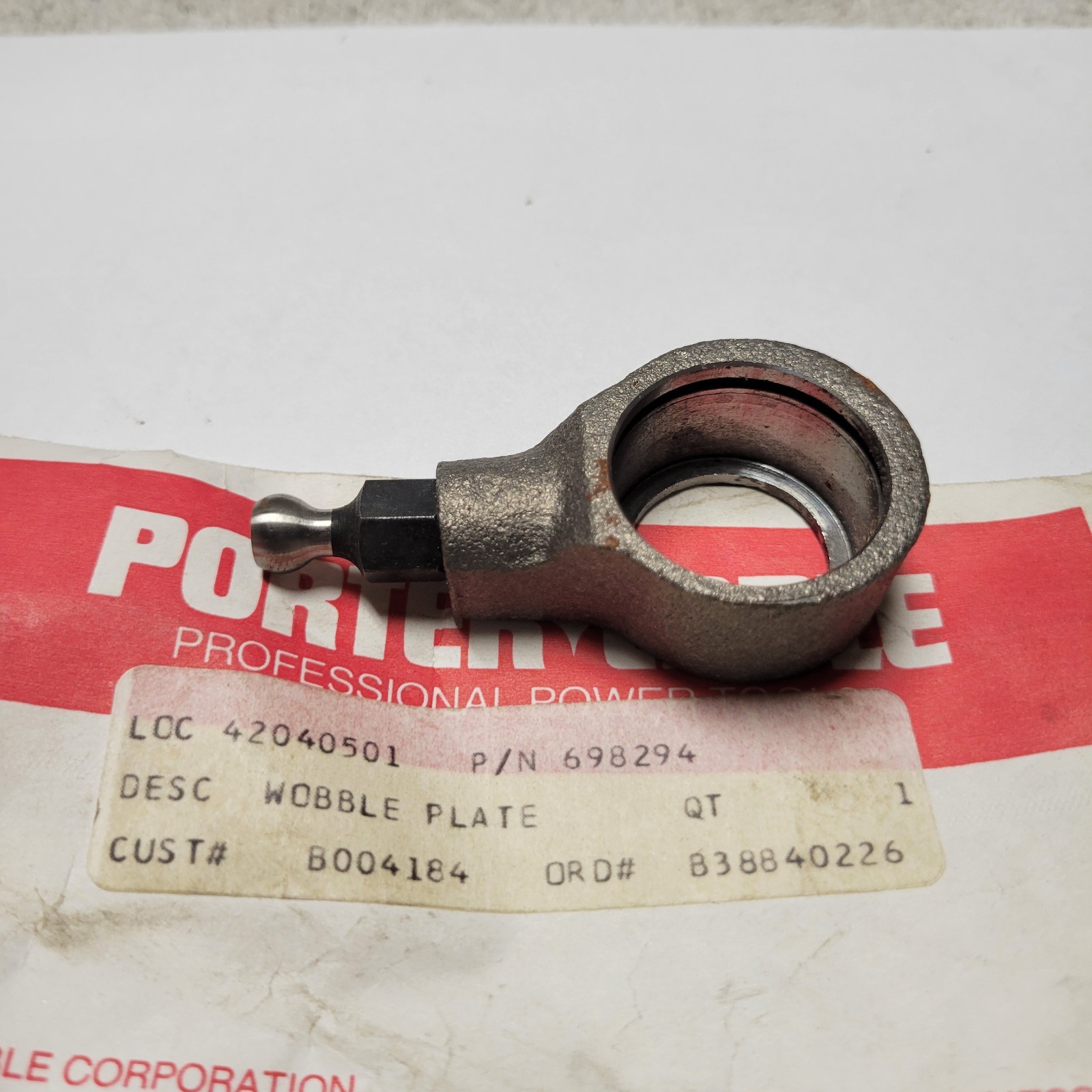 Porter-Cable 698294 OEM Wobble Plate 698294 New Old Stock
