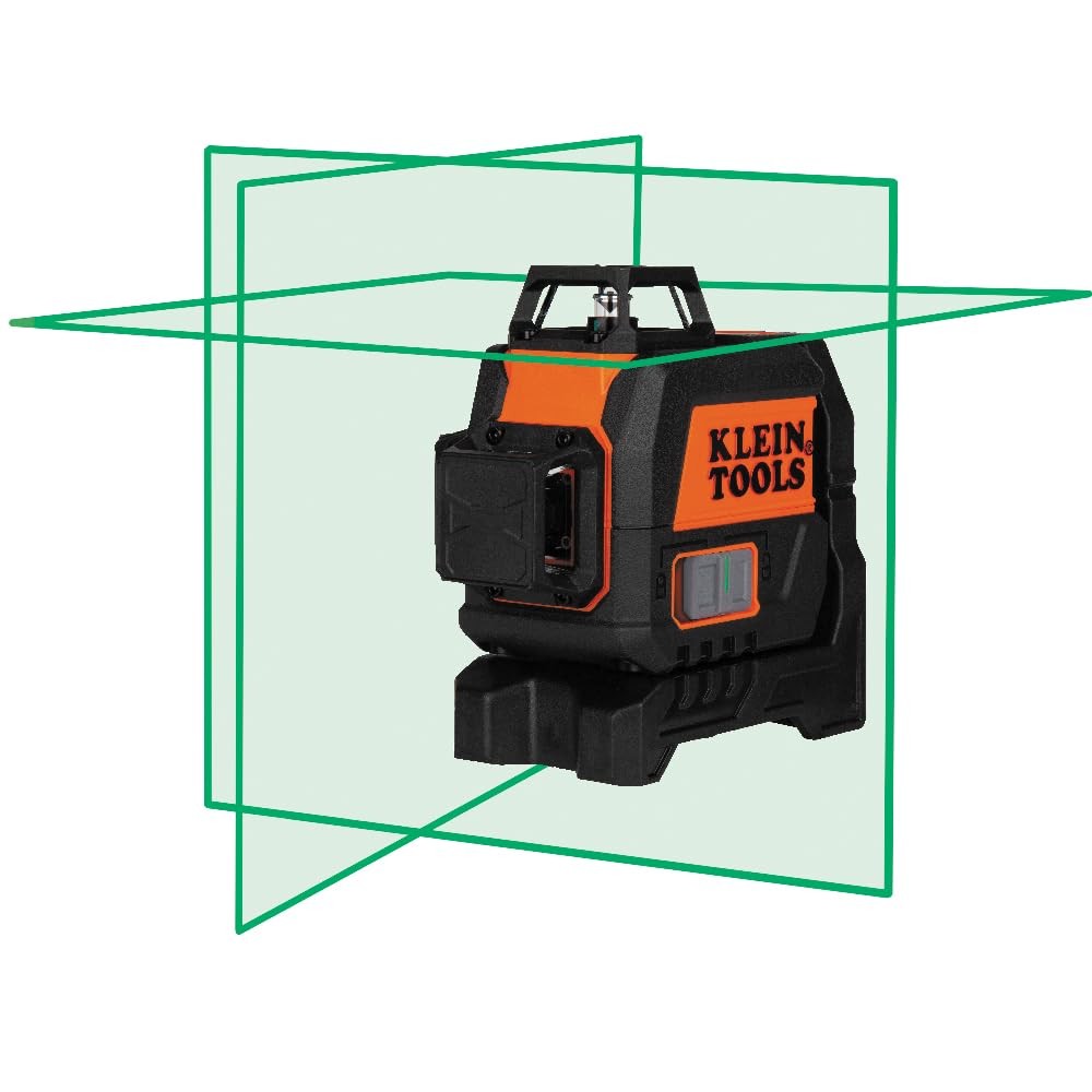 DIY Home Improvement Laser Level - Klein Tools 93CPLG Self Leveling 360