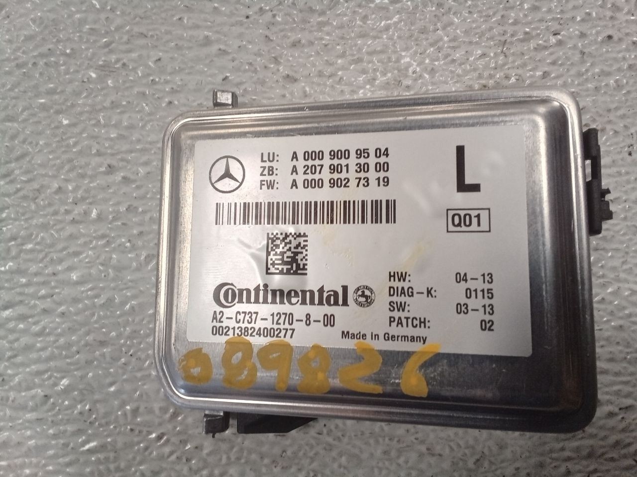 Camera/Projector 212 Type E250 Camera Front Fits 14 MERCEDES E-CLASS 363823