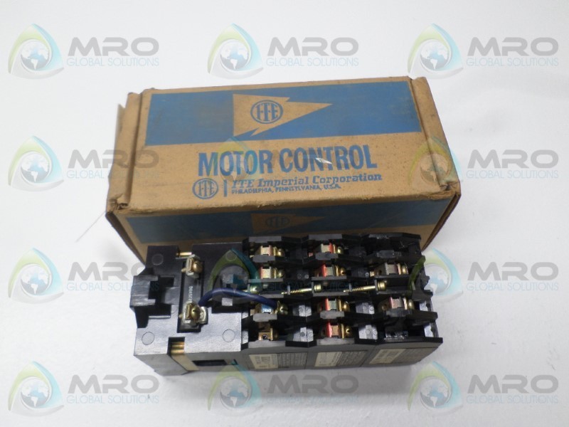ITE J13P4412 DC CONTROL RELAY 125V NSMP
