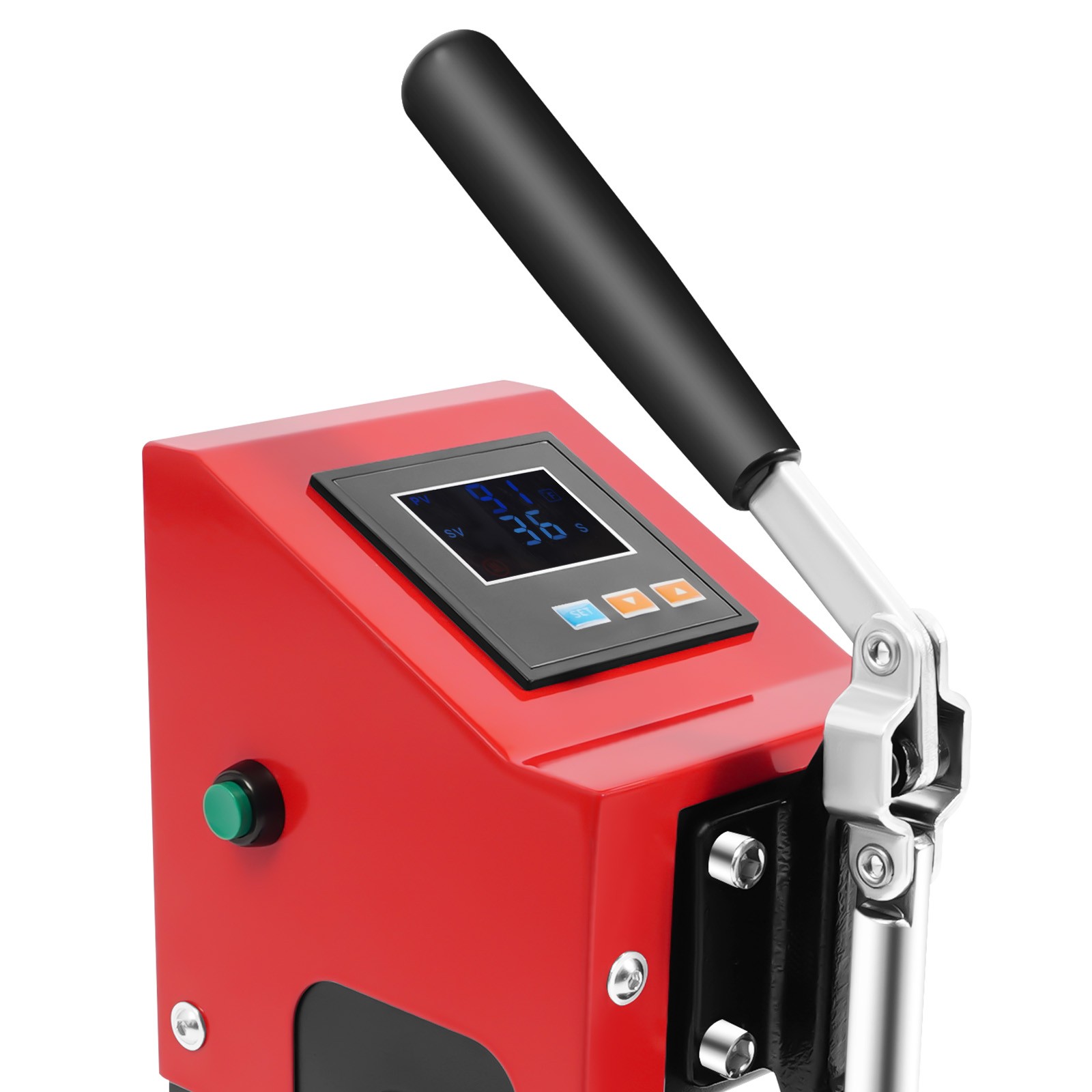 Heat Press Machine Hot Heat Press Machine 0-999s for T Shirt Hat Plate Cap 900W