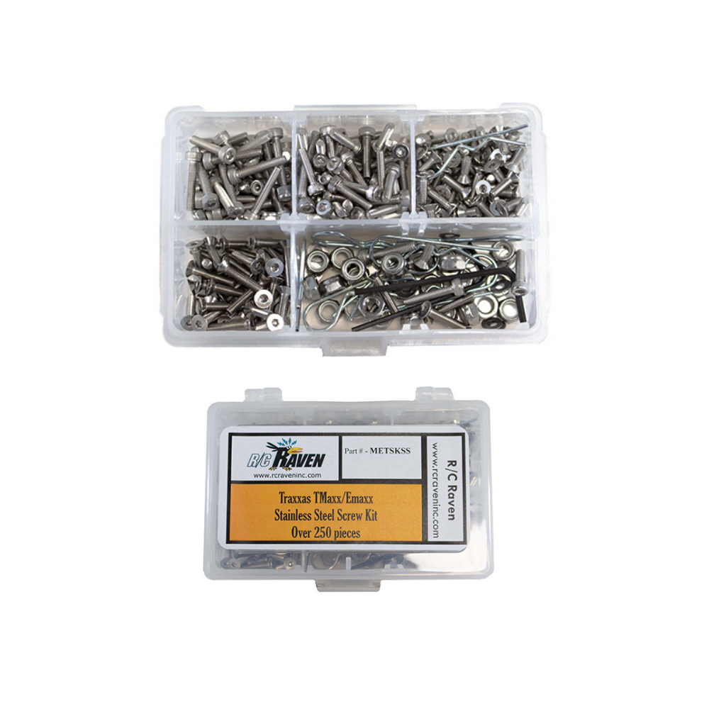 T-Maxx and E-Maxx 250 Piece Stainless Screw Kit