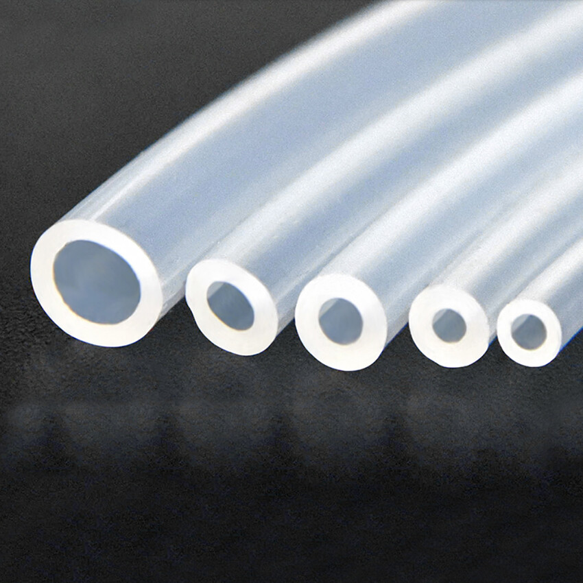 Food Grade Clear Silicone Rubber Hose Tubing Brew Hose ID 3mm OD 7mm Length 5M