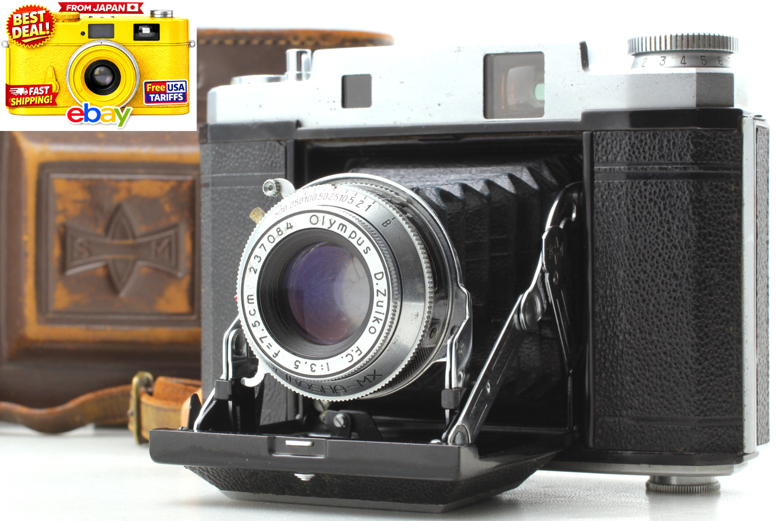 〖Near MINT〗 Mamiya 6 Six Model IVB 6x6 Rangefinder Film Camera +Case From JAPAN