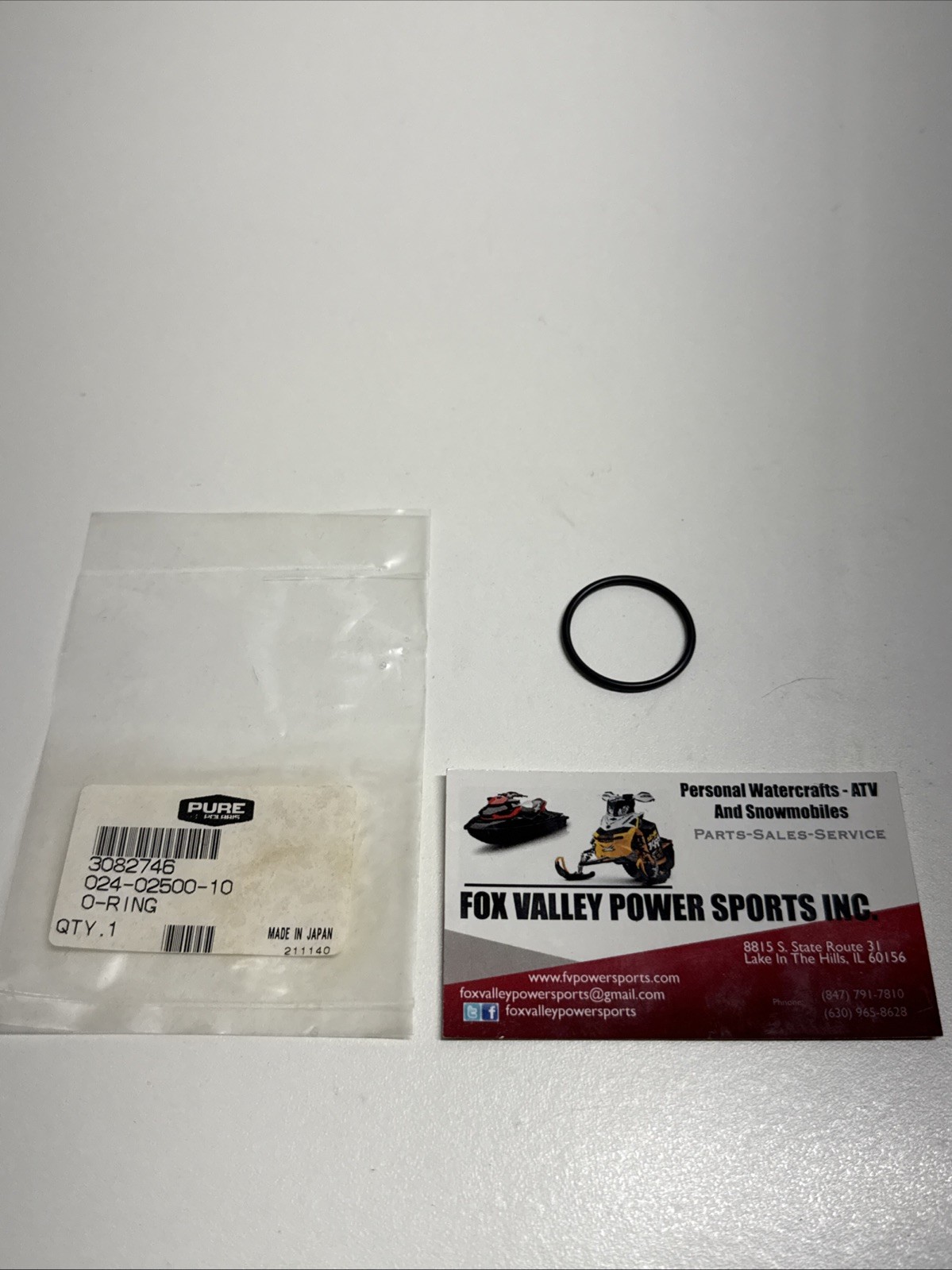 NEW OEM POLARIS WATER PUMP O-RING 3082746