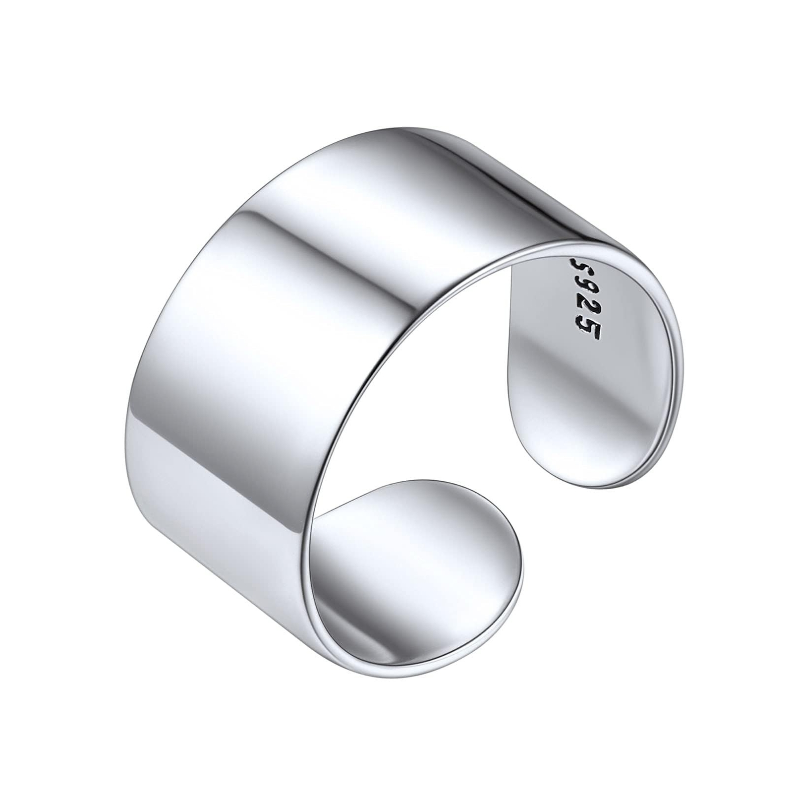 ChicSilver 925 Sterling Silver Toe Ring Minimalist Hypoallergenic Adjustable ...