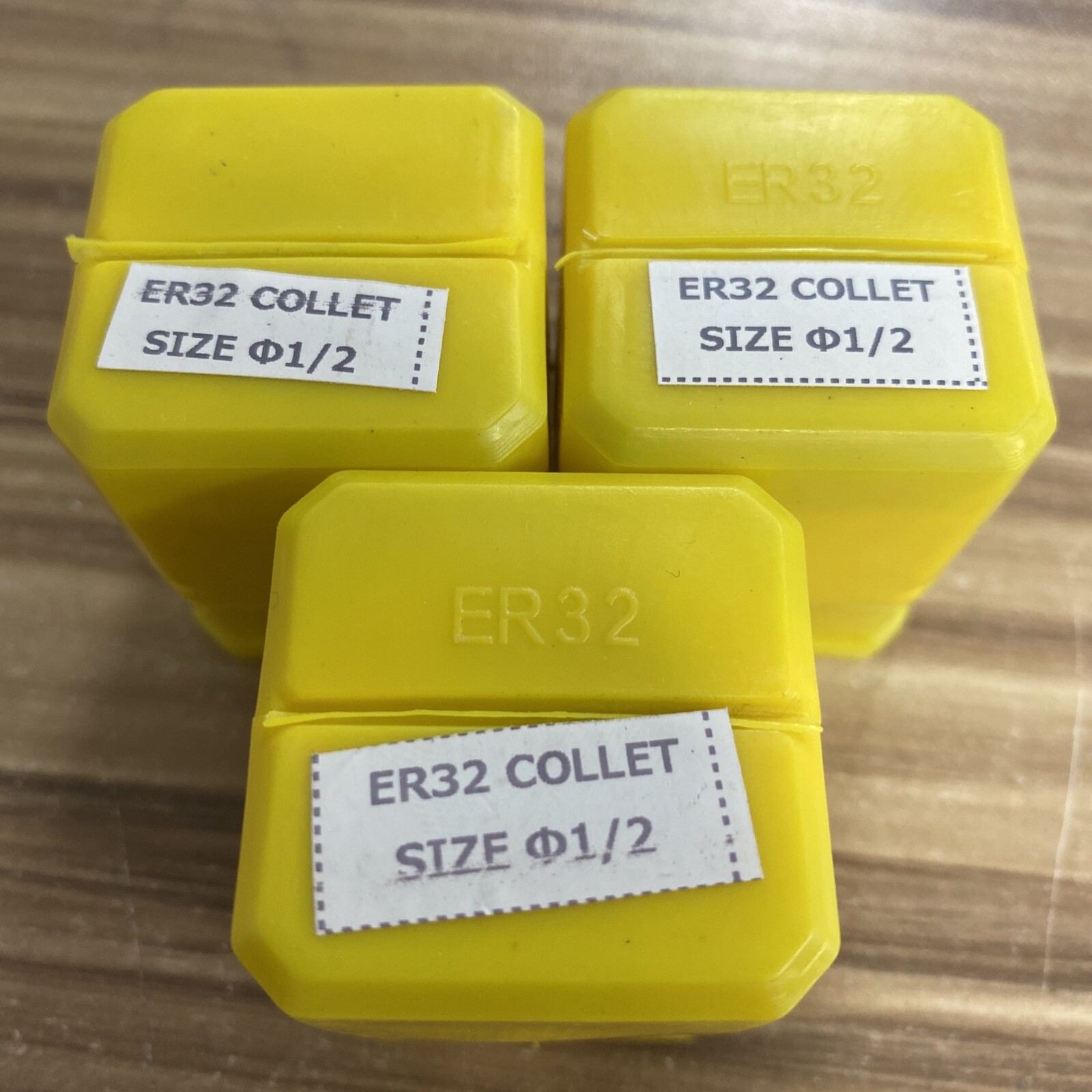 3* ER32-1/2 CNC  milling cutter engraving machine collet elastic fixture 12.7mm