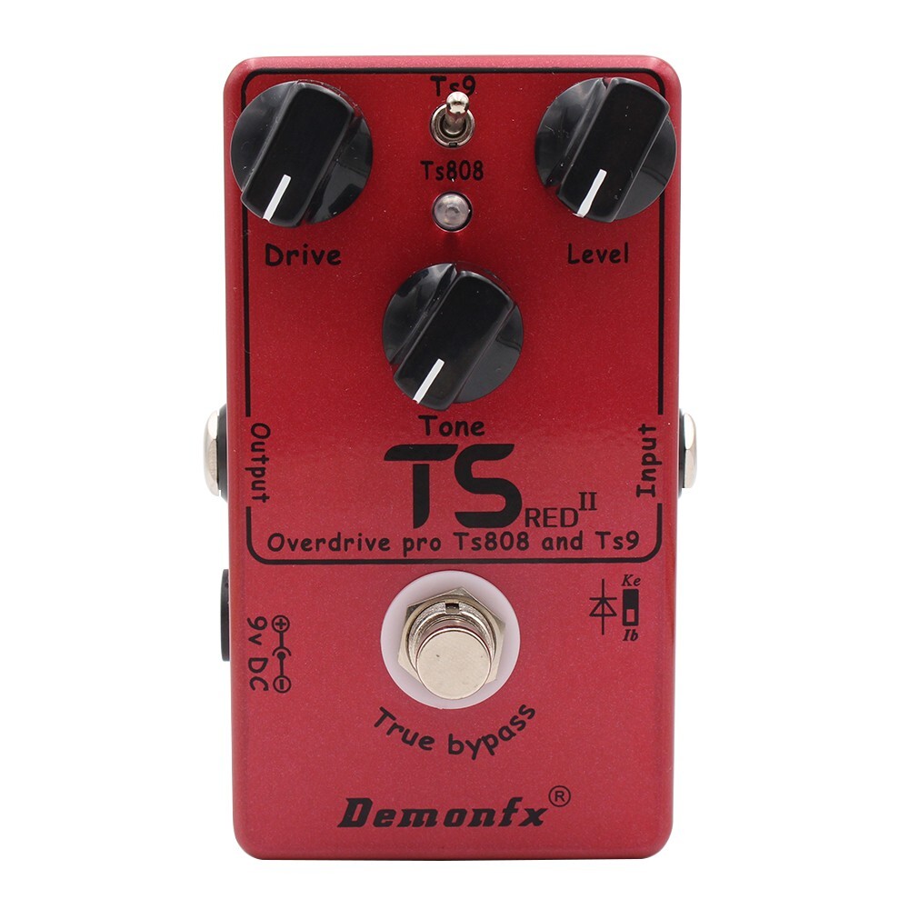 Demonfx TS9 and TS808 Upgraded version V2.0 Tube Overdrive II V2.0 Overdrive