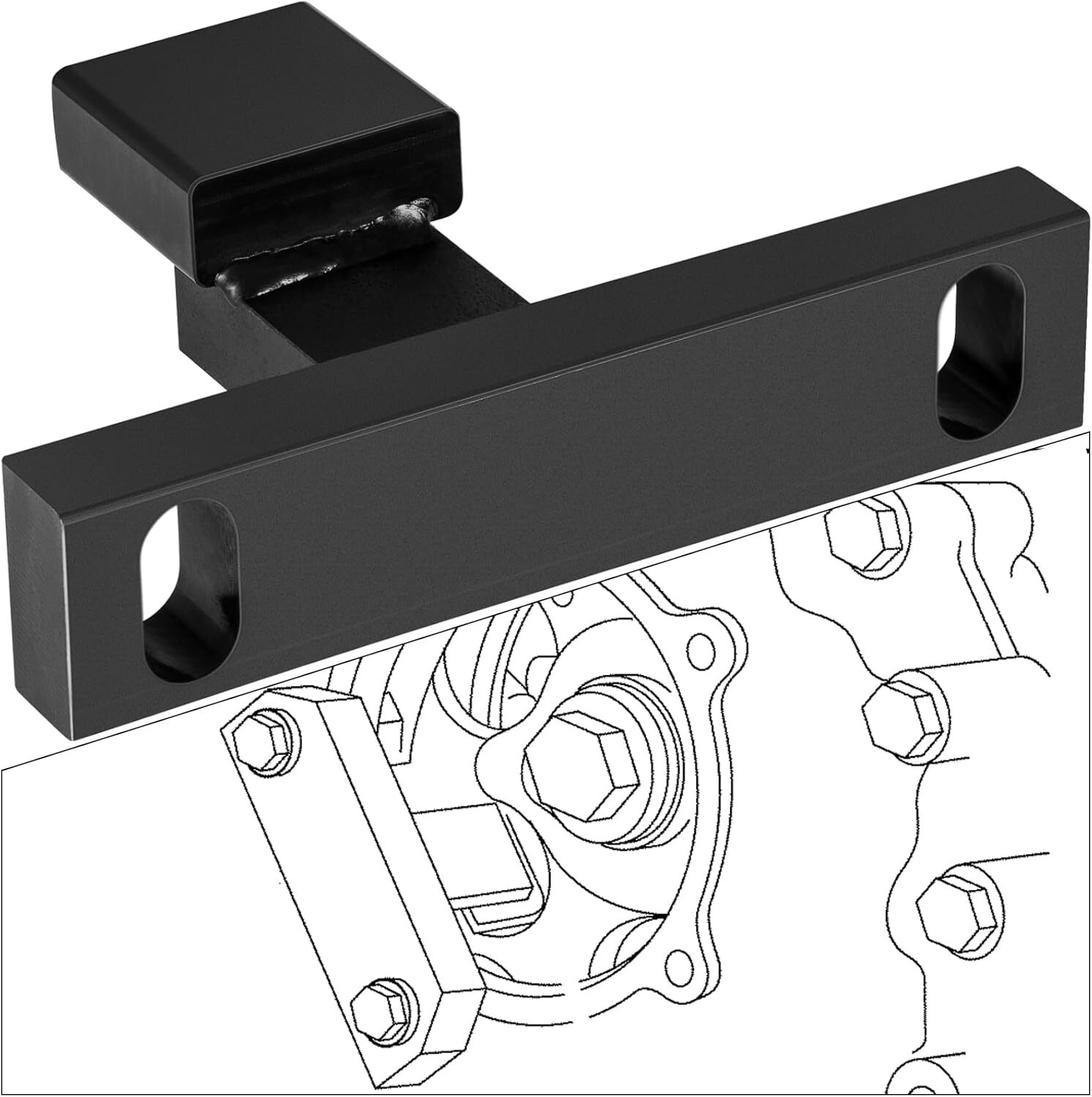 M30116  Cam Gear Retaining Tool J-35652-A for Detroit Diesel  60 Series Engines