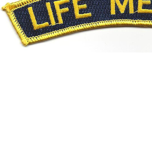 Life Member Rocker Patch