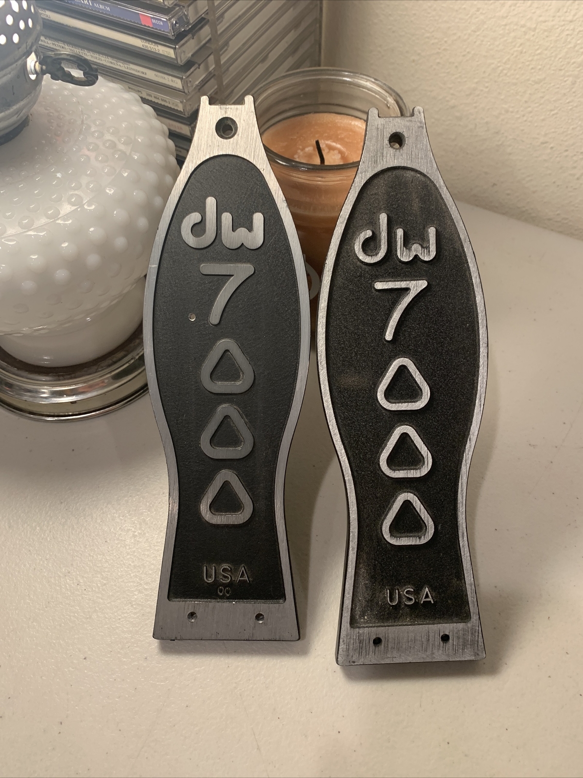 Parts Only For DW DRUM WORKSHOP 7000 Drum LOT Of 2 Foot Pedal Parts Only