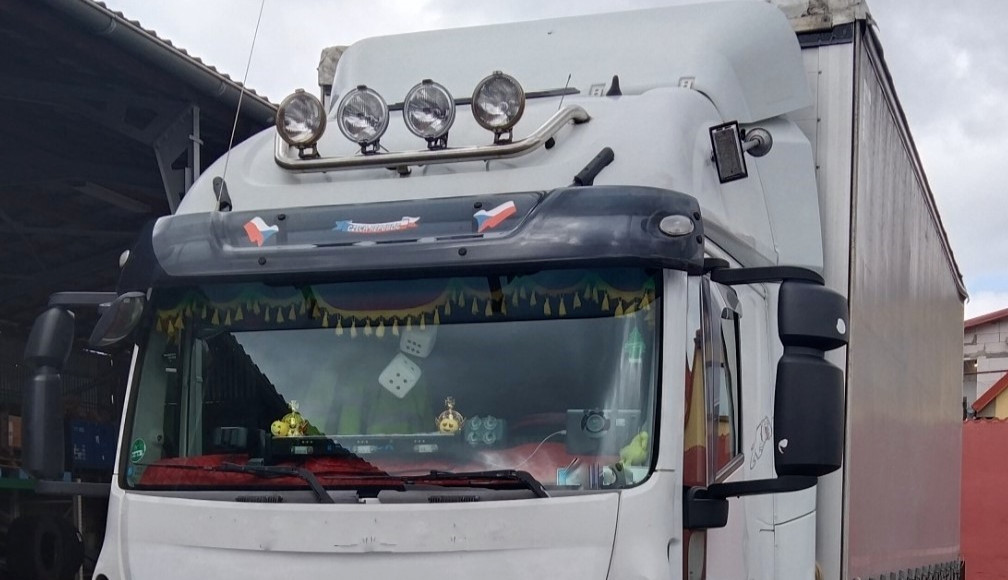 Cabin Halogen Light Bar Stainless Steel Rollbar for Iveco Euro Cargo trucks