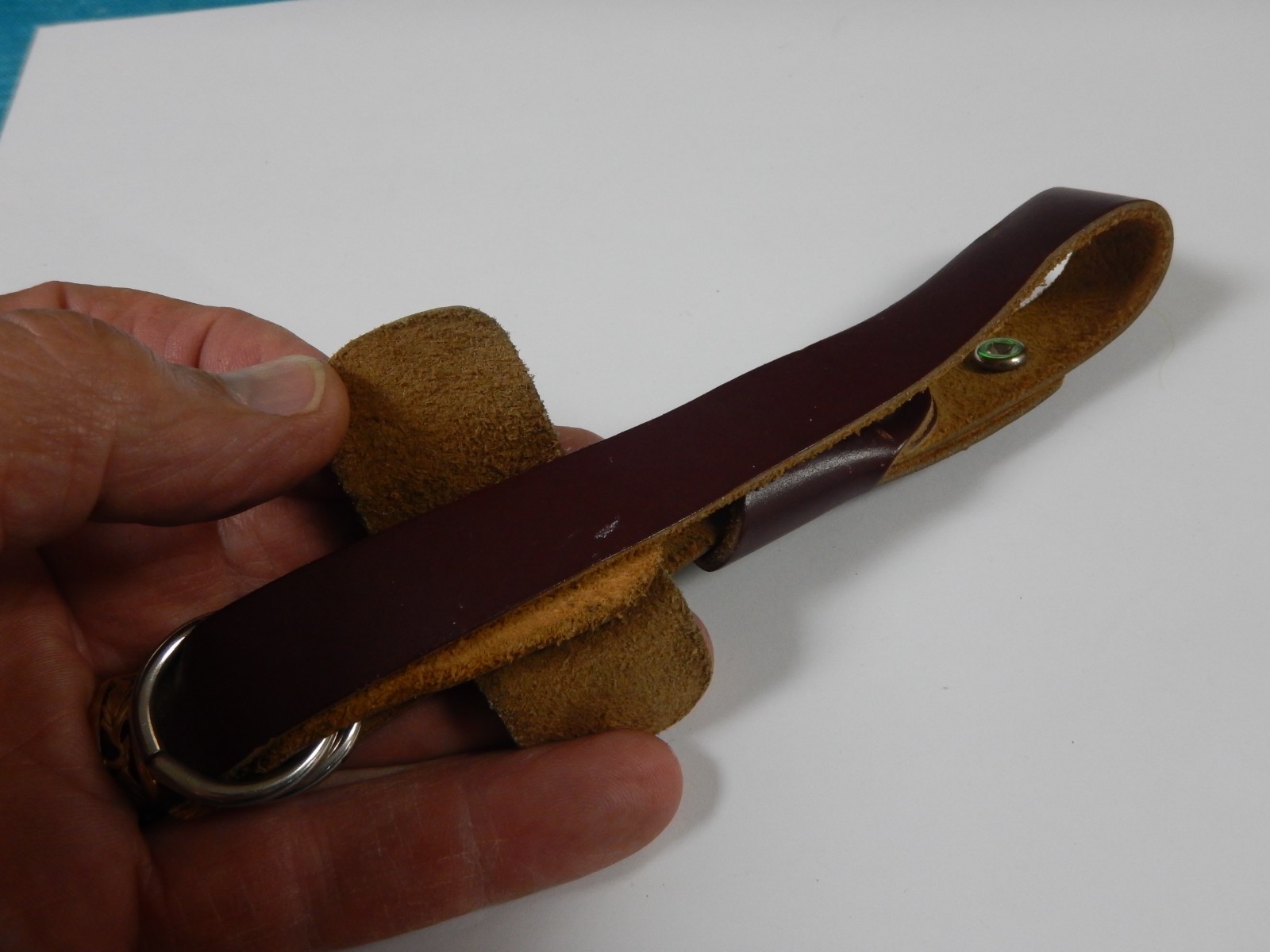 Shakespeare Leather Archery Quiver Leather Hip Back Style Adjustable Strap only