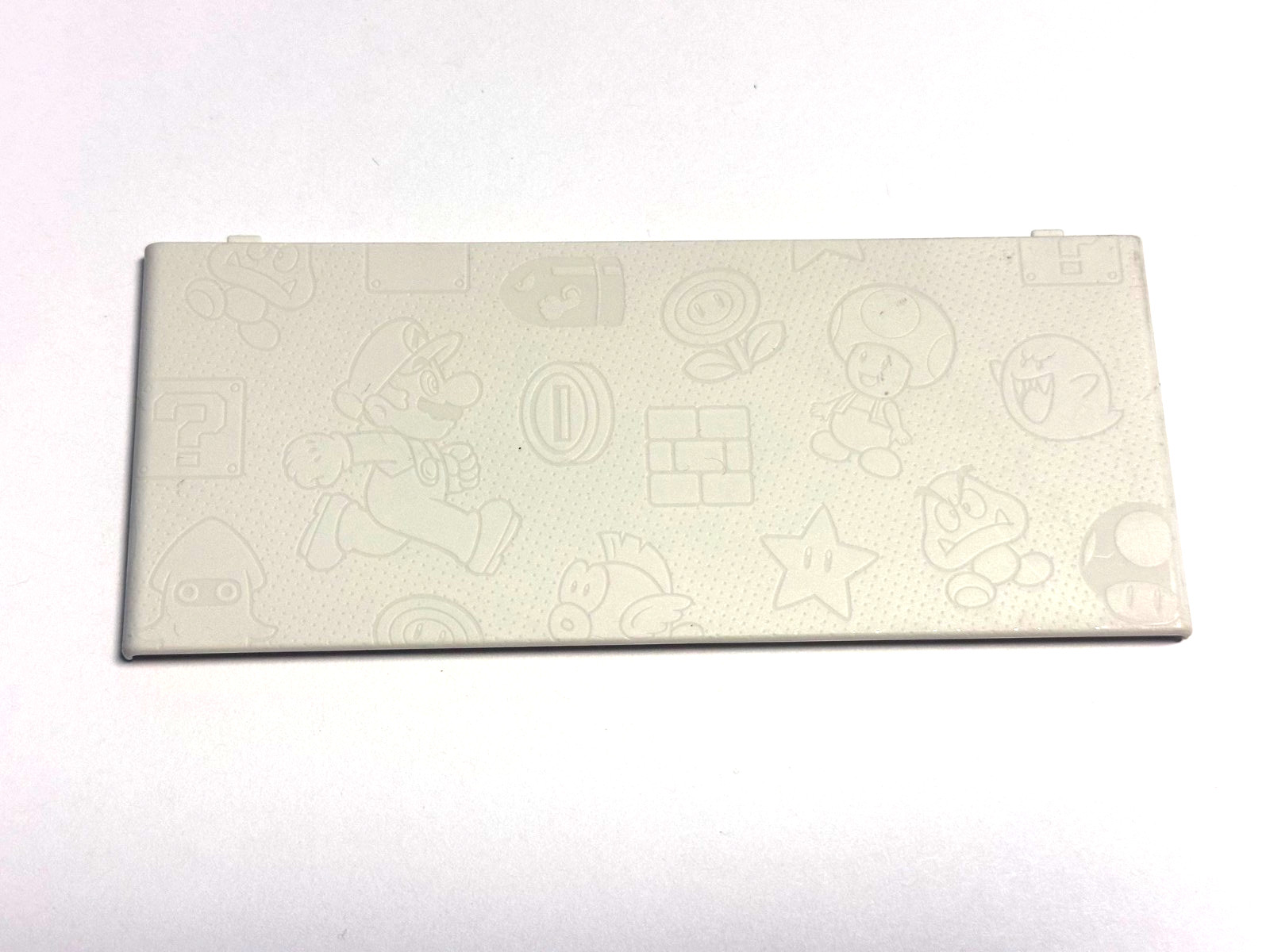 Nintendo 3DS Mario Themed Top Plate Only (White)