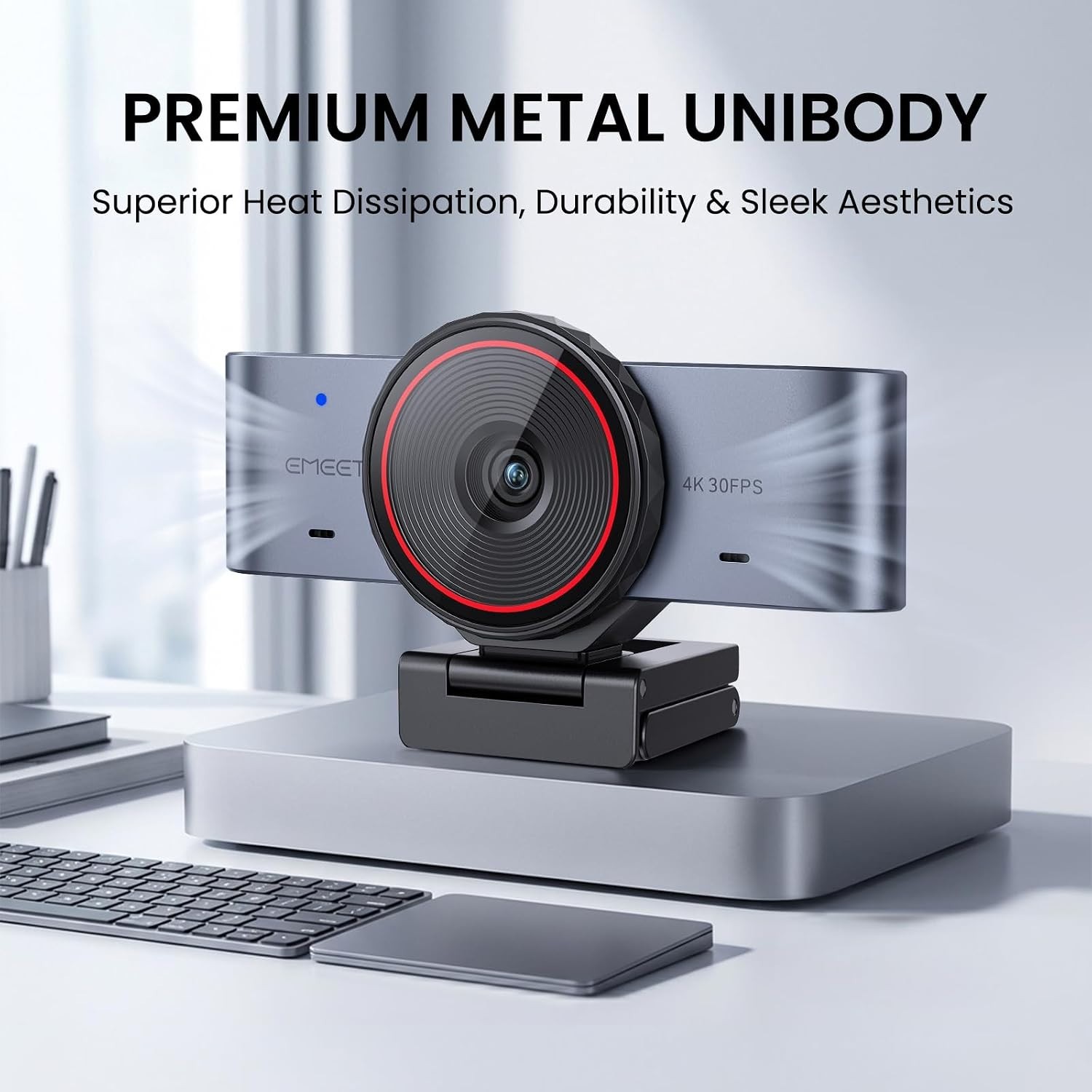 C960 Ultra 4K Webcam for Mac & PC - Large Sensor, Autofocus